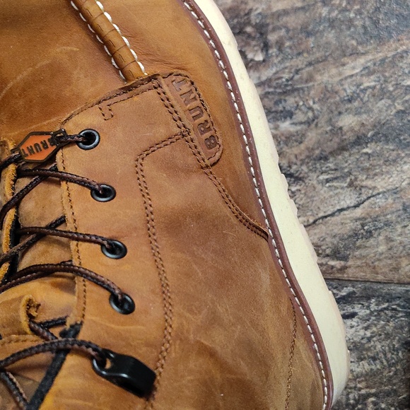 BRUNT MENS LEATHER WORK BOOTS - Picture 10 of 10